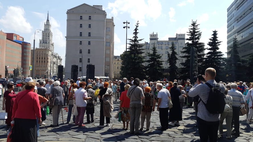 В Москве прошел митинг, посвященный памяти жертв политических репрессий
