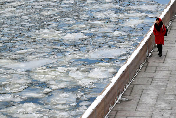 Сильные морозы придут в Москву с начала следующей недели