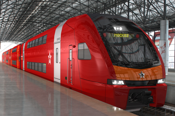 Двухэтажные поезда «Аэроэкспресс» начнут курсировать в аэропорт «Домодедово» с 22 ноября
