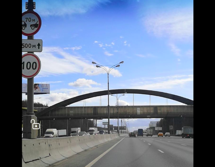 Москвичи сообщают об очередной дорожной «ловушке» на пересечении МКАД с Ярославским шоссе