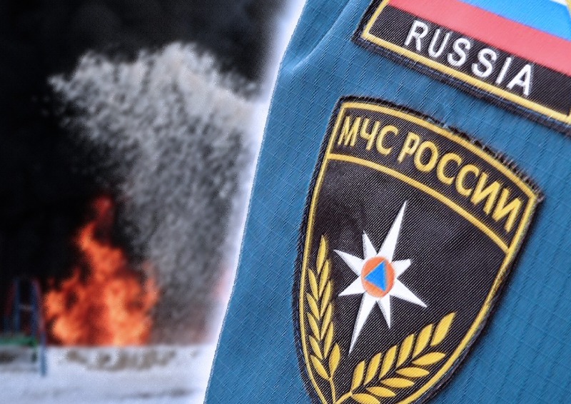 В МЧС назвали причину пожара на АЗС в Новой Москве