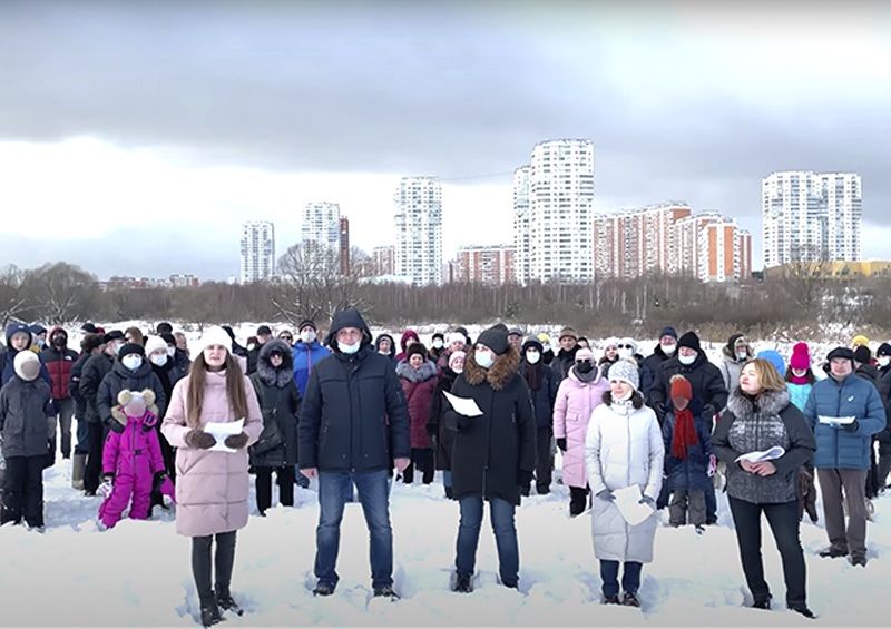 Жители района Кожухово записали видеообращение к мэру Москвы в защиту Косинских полей