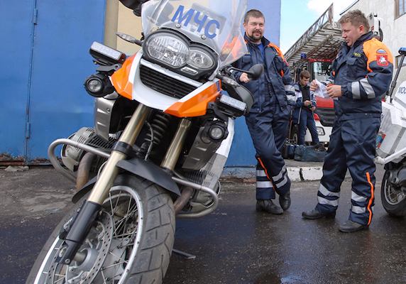 В Москве во время проведения ЧМ-2018 спасатели будут использовать пожарно-спасательные мотоциклы