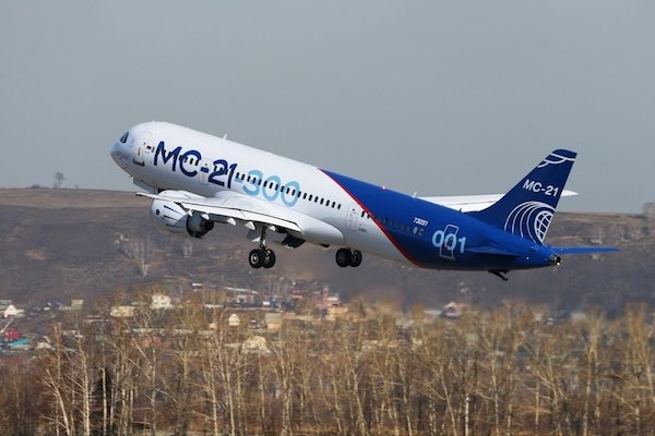В Иркутске завершили строительство второго экземпляра самолета МС-21
