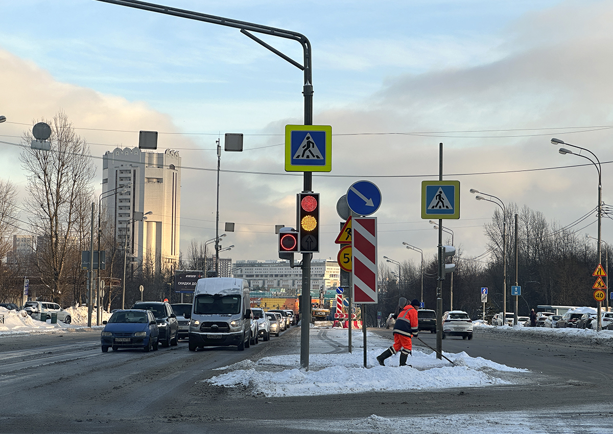 В Москве сильные снегопады сменят жгучие морозы