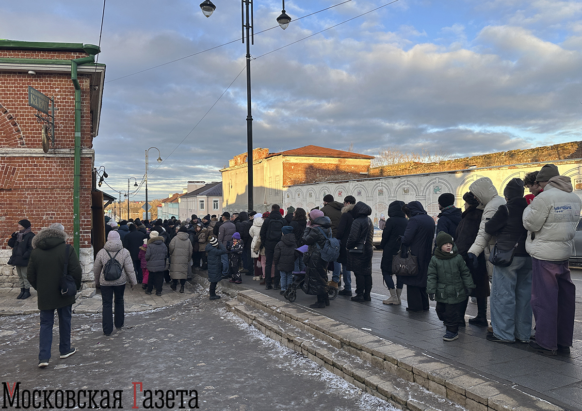 В Коломне образовалась очередь за хлебом