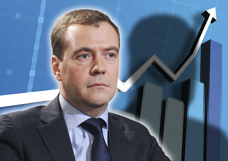 Лидер «Единой России» Медведев «ушел в тень», и рейтинг партии, наконец, вырос