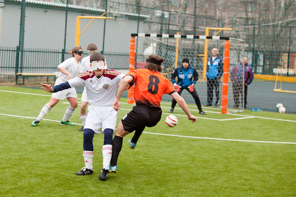 В Москве появится площадка для мини-футбола для тотально-слепых спортсменов