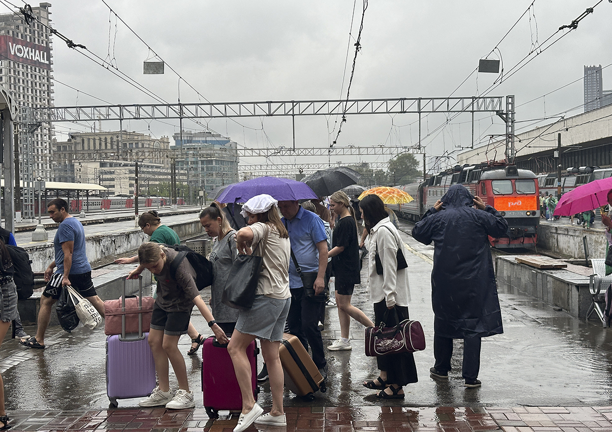Дожди вернутся в Москву в выходные Дожди вернутся в Москву в выходные
