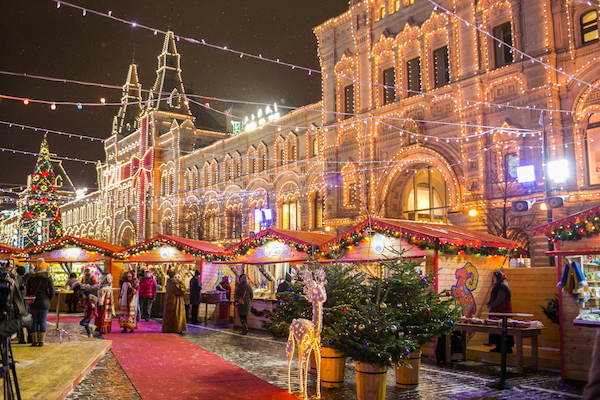 Рождество в Москве будет теплым