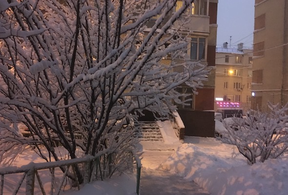 Москва чуть не утонула в снегу, но в коллапс не впала