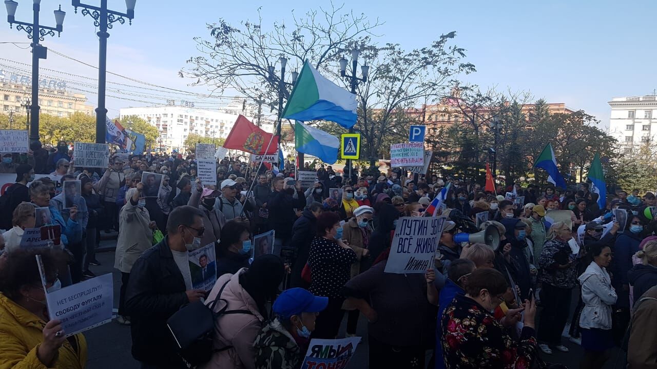 Задержания на митинге в Хабаровске связали со «страхом ответственных на местном уровне»
