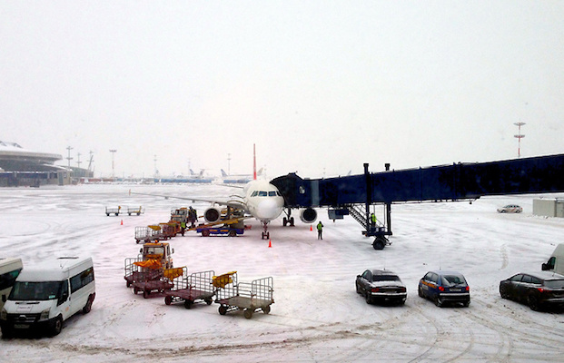  В аэропорту Шереметьево задержали дебошира, устроившего драку на борту самолета 