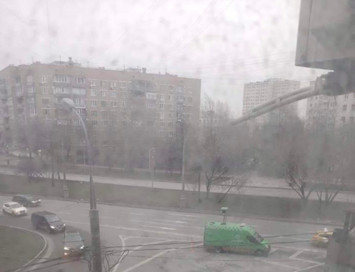 «Синие ведерки» предлагают установить светофор вместо камер при съезде с улицы Косыгина на Ленинский проспект 