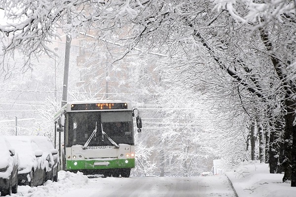В Москве запустили дополнительный транспорт из-за снегопада