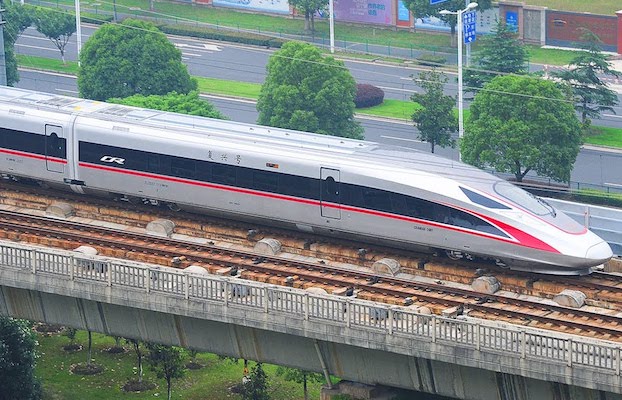 В Китае прошли испытания высокоскоростного поезда «Фусин»