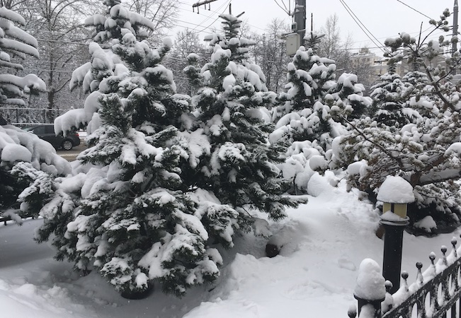 Службы Московского метрополитена оперативно устраняют последствия снегопада