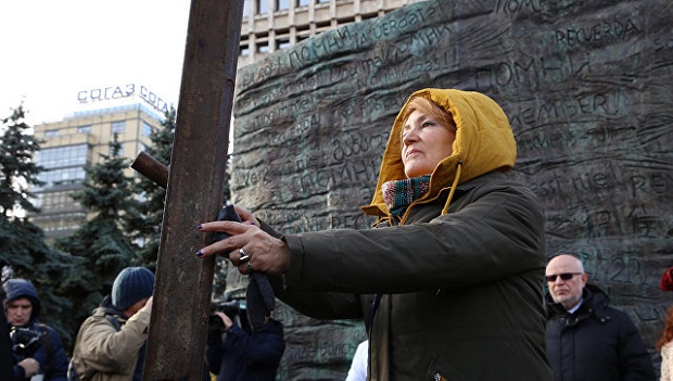 «Колокол памяти» в честь жертв политических репрессий звонит в Москве