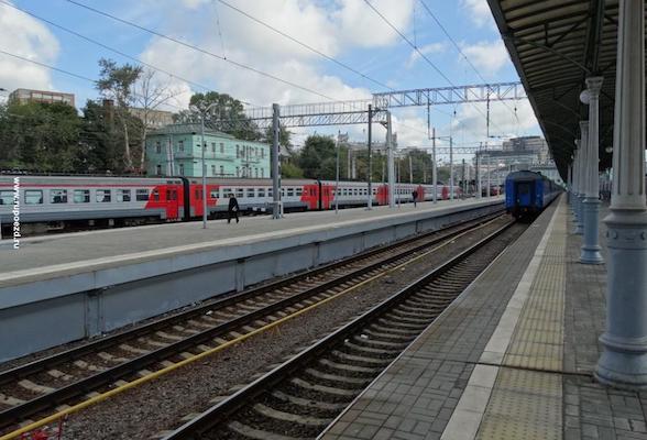 На Рижском направлении в сторону Москвы полностью остановлено движение поездов