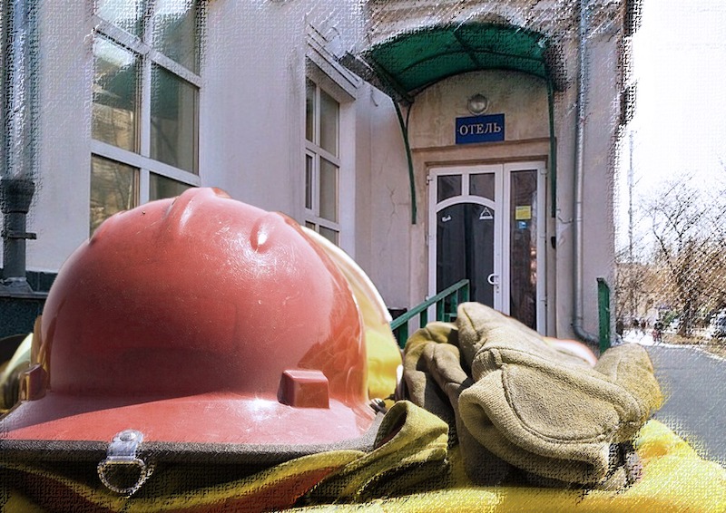 Столичные гостиницы проверят на пожарную безопасность после возгорания в «Вечном зове»