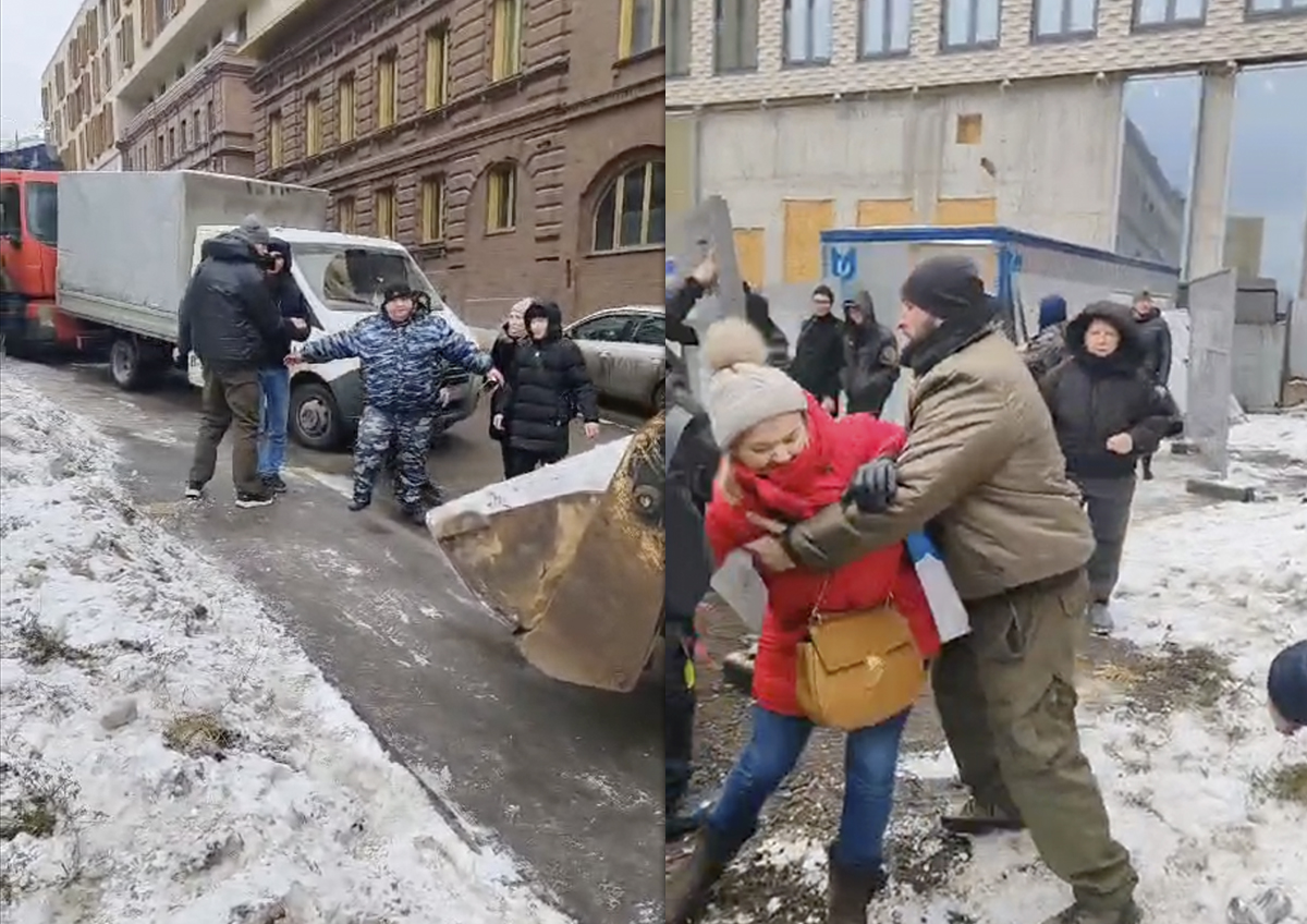 Конфликт вокруг парковки в Серебряническом переулке получил продолжение