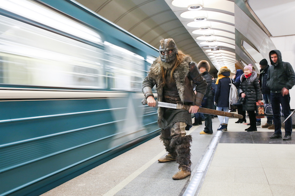 Викинги снова спустились в московское метро