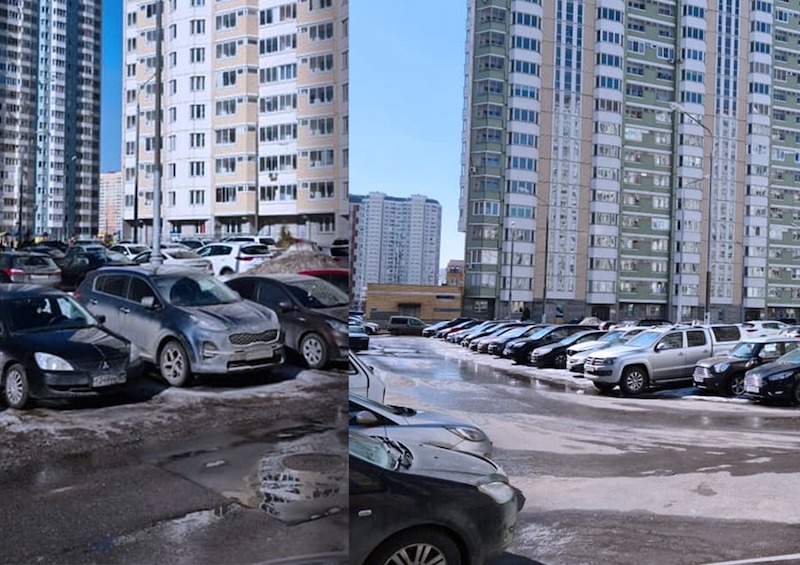 Жители Некрасовки могут лишиться последних парковок 