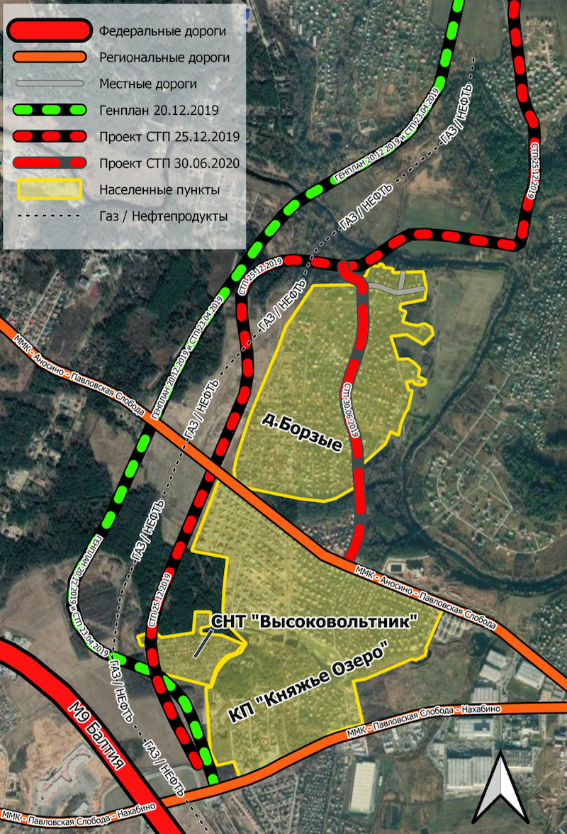 Жители подмосковной деревни Борзые просят власти не пускать трассу по их  домам | Новости общества