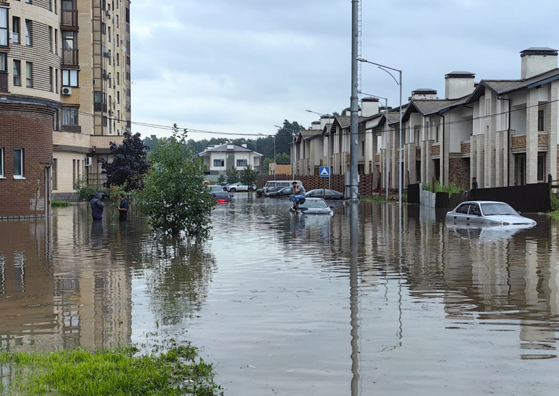 Затопление москвы